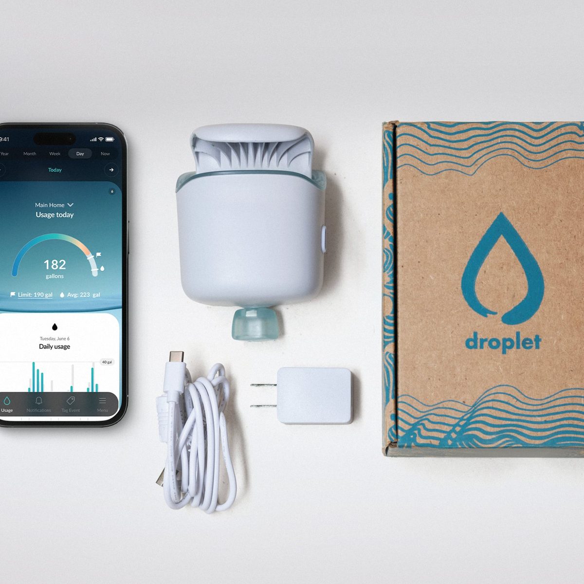 Droplet smart water monitor, image 4 of 10