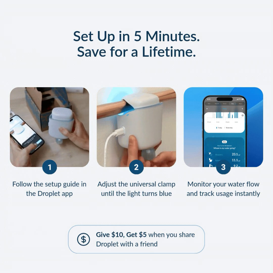 Droplet: Smart Home Water Sensor