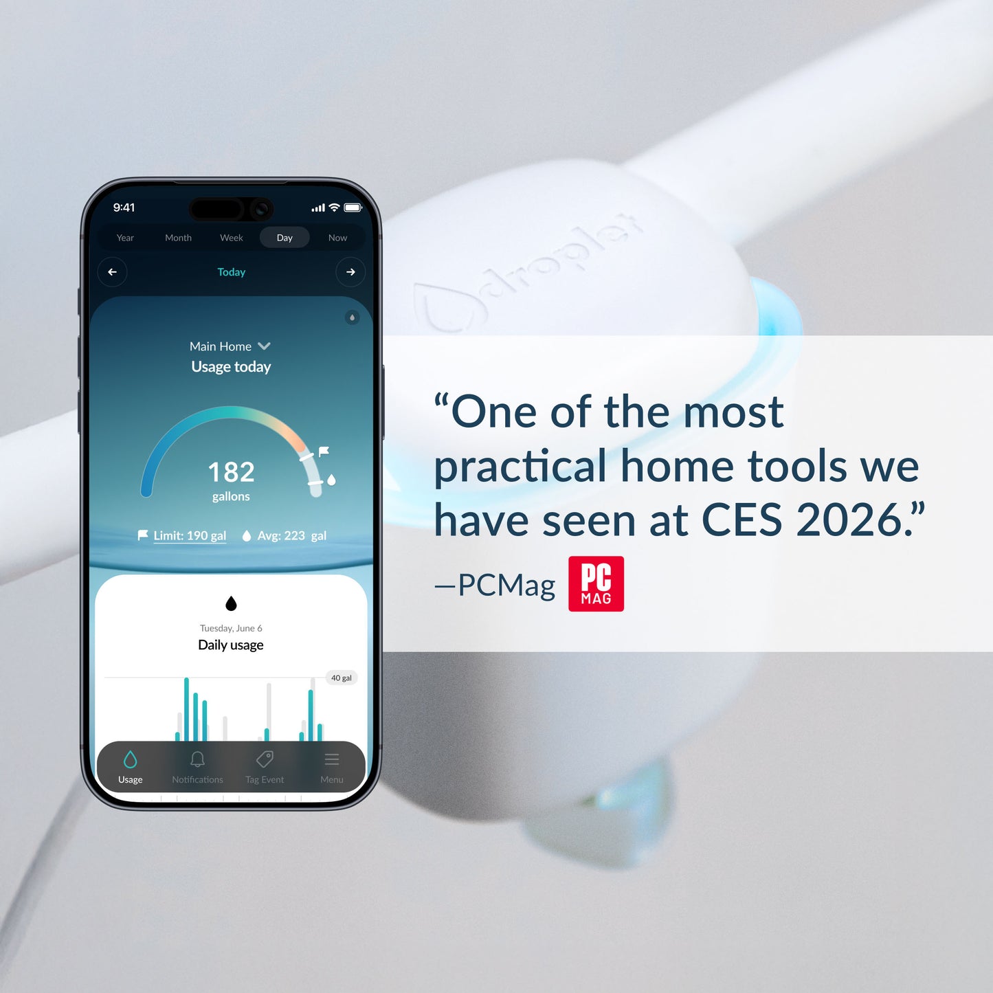 Droplet: Smart Home Water Sensor